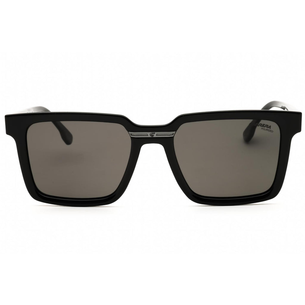 Carrera VICTORY C 02/S Men Rectangular Sunglasses Black / Dark Grey