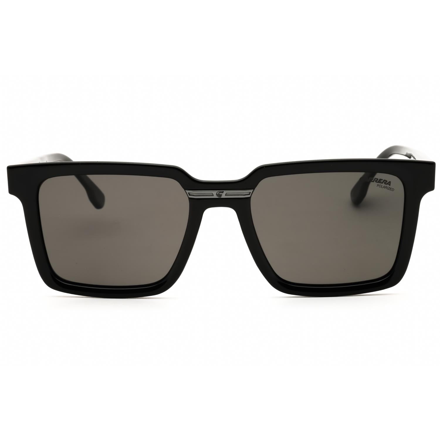 Carrera VICTORY C 02/S Men Rectangular Sunglasses Black / Dark Grey
