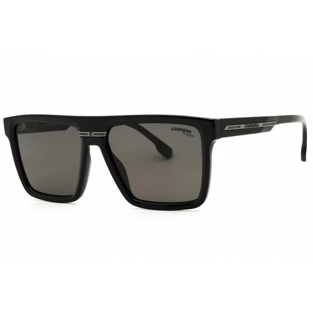 Carrera VICTORY C 03/S Men Rectangular Sunglasses Black / Dark Grey