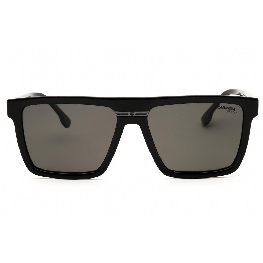 Carrera VICTORY C 03/S Men Rectangular Sunglasses Black / Dark Grey
