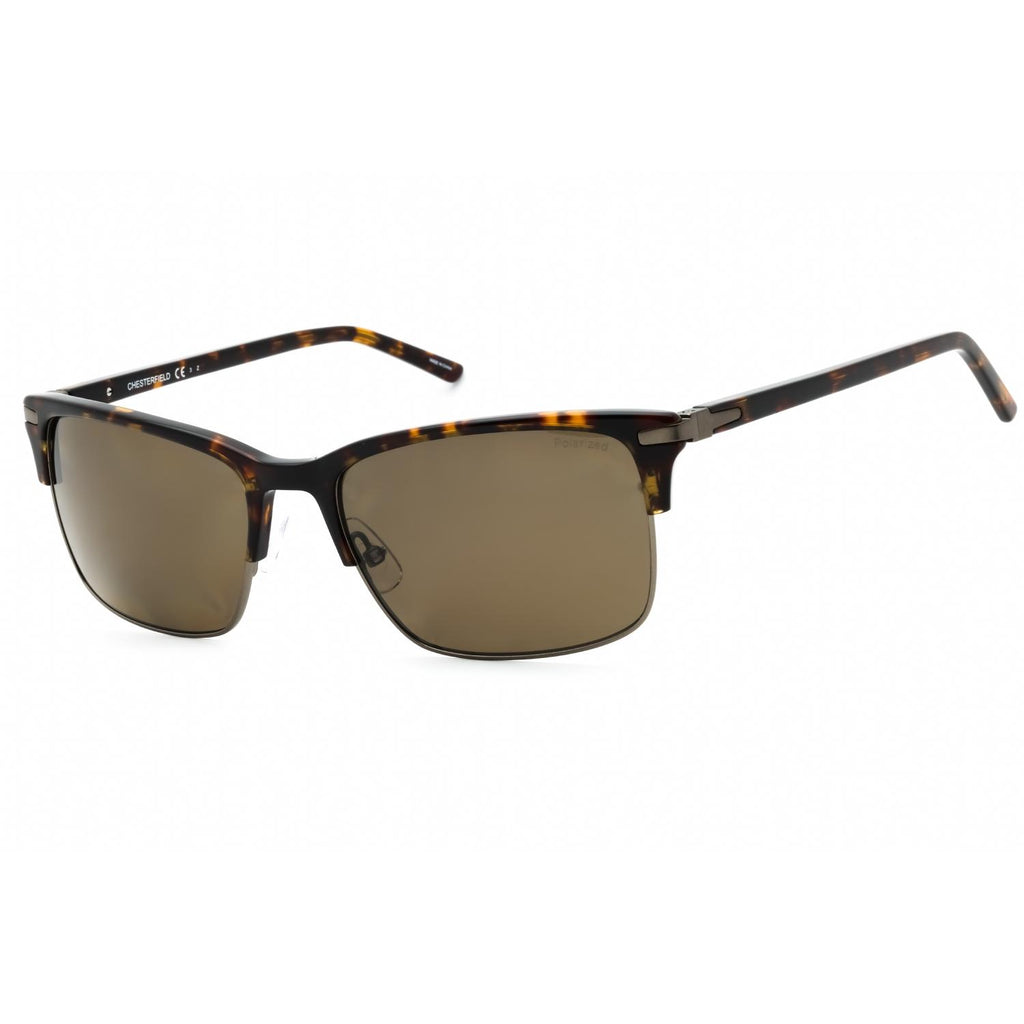 Chesterfield CH 16/S Men Rectangular Sunglasses Havana Bronze Polarized