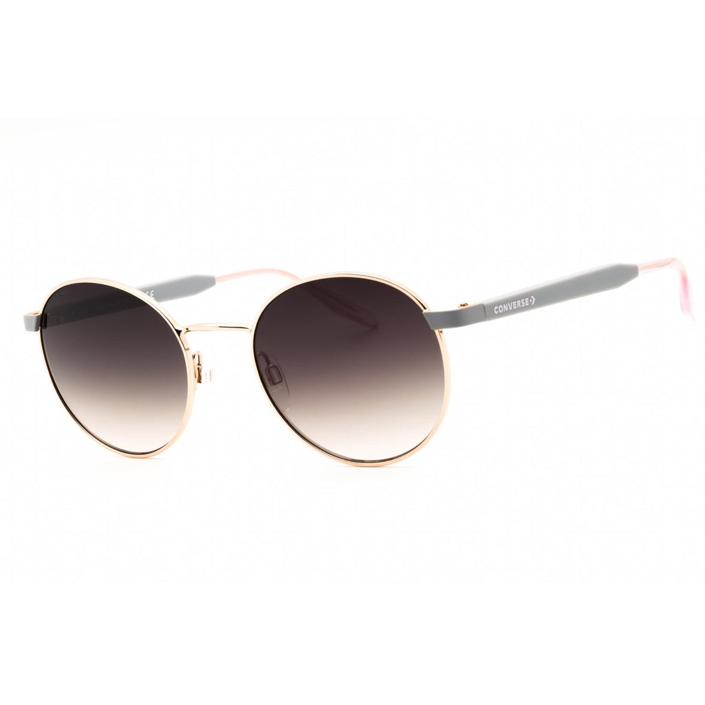Converse CV302S Ignite Women Round Sunglasses Rose Gold / Gravel / Grey Gradient