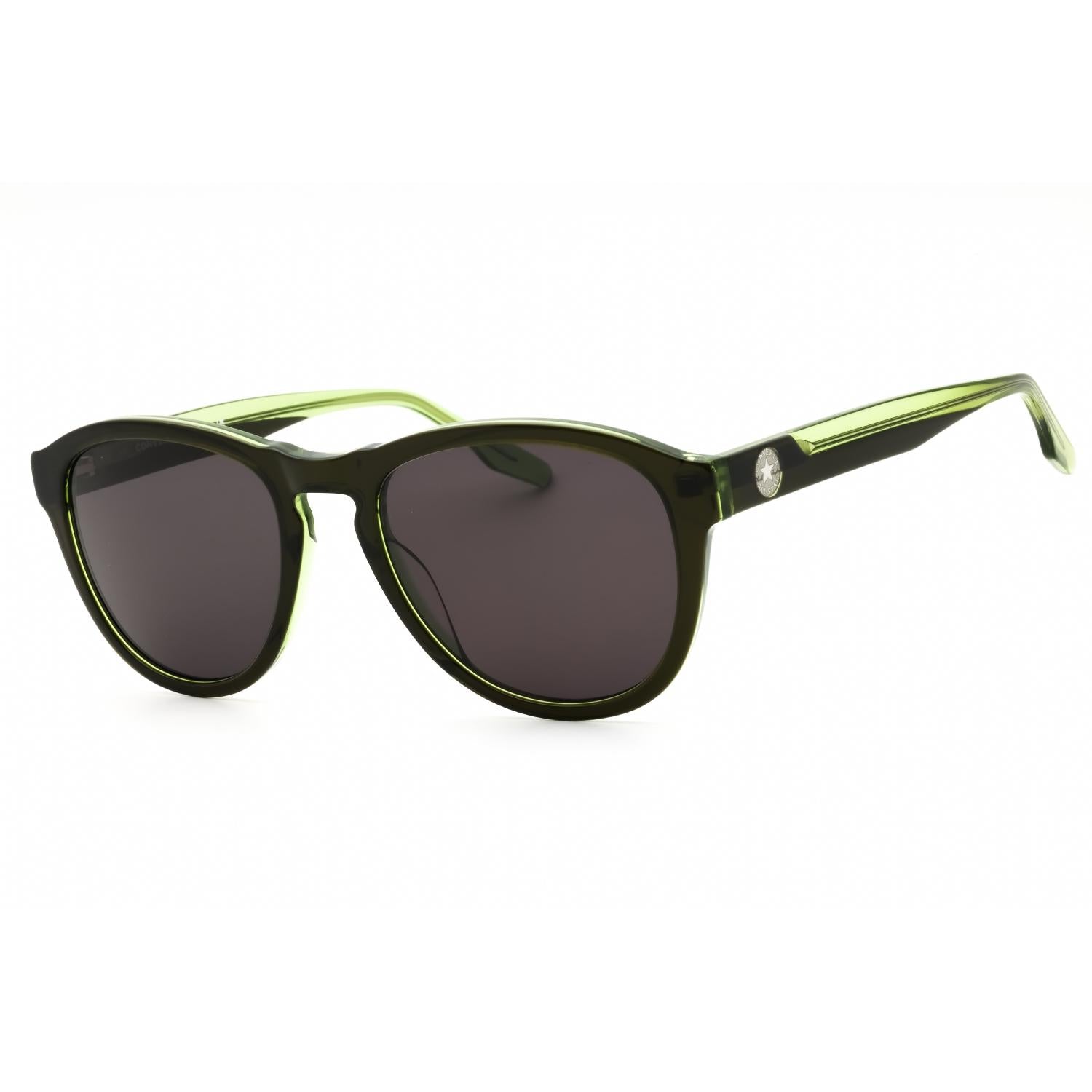Converse CV567S Unisex Round Sunglasses Crystal Cargo Laminate / Grey