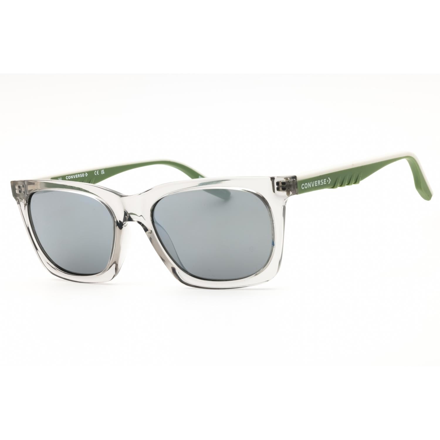 Converse CV568S Unisex Rectangular Sunglasses Crystal Barely Grey / Grey