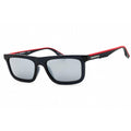 Converse CV569S Unisex Rectangular Sunglasses Crystal Obsidian / Silver
