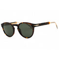 David Beckham DB 1111/S Men Round Sunglasses Havana / Green