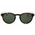 David Beckham DB 1111/S Men Round Sunglasses Havana / Green