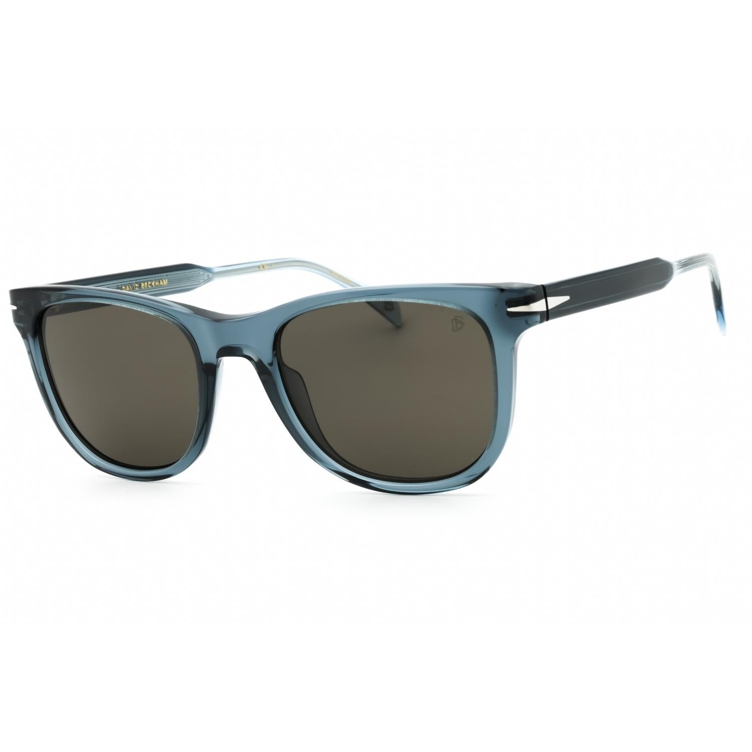 David Beckham DB 1113/S Men Rectangular Sunglasses Blue / Grey