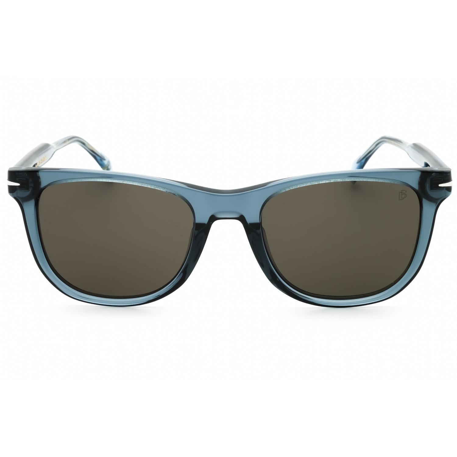 David Beckham DB 1113/S Men Rectangular Sunglasses Blue / Grey