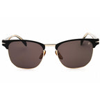 David Beckham DB 7057/F/S Matte Black Gold Grey Sunglasses