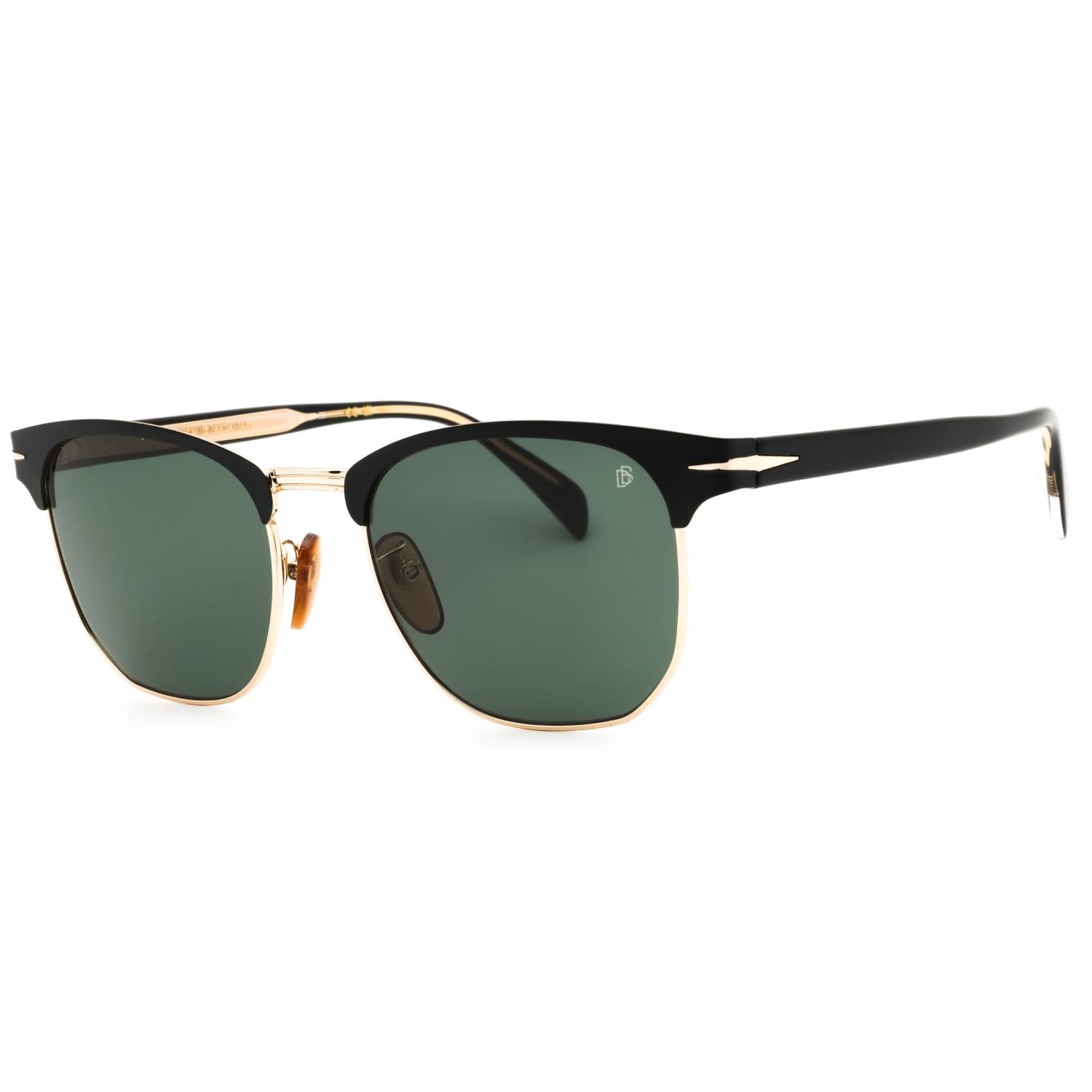 David Beckham DB 7057/F/S Matte Black Green Sunglasses