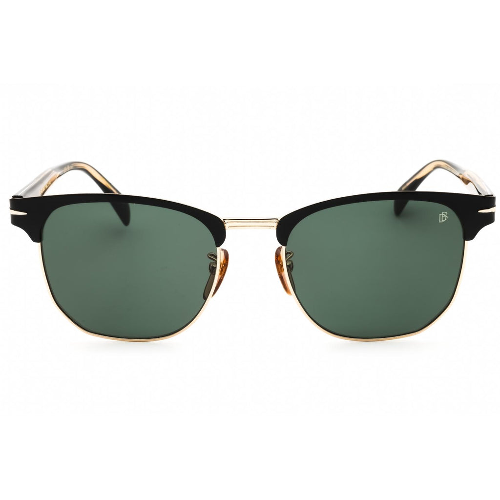 David Beckham DB 7057/F/S Matte Black Green Sunglasses
