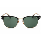David Beckham DB 7057/F/S Matte Black Green Sunglasses