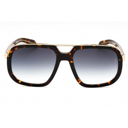 David Beckham DB 7101/S Men Rectangular Sunglasses Havana Gold / Dark Grey SF