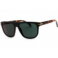 David Beckham DB 7111/S Men Rectangular Sunglasses Black Havana / Green Mirror
