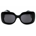 Gucci GG1695S 001 Black Grey Rectangular Women’s Sunglasses