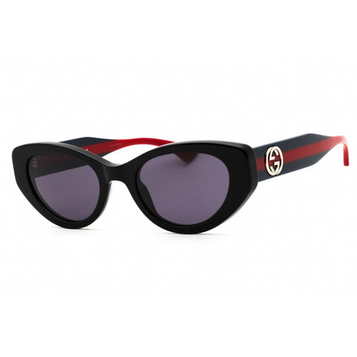 GGucci GG1862S 004 Black Blue Violet Cat Eye Women’s Sunglasses