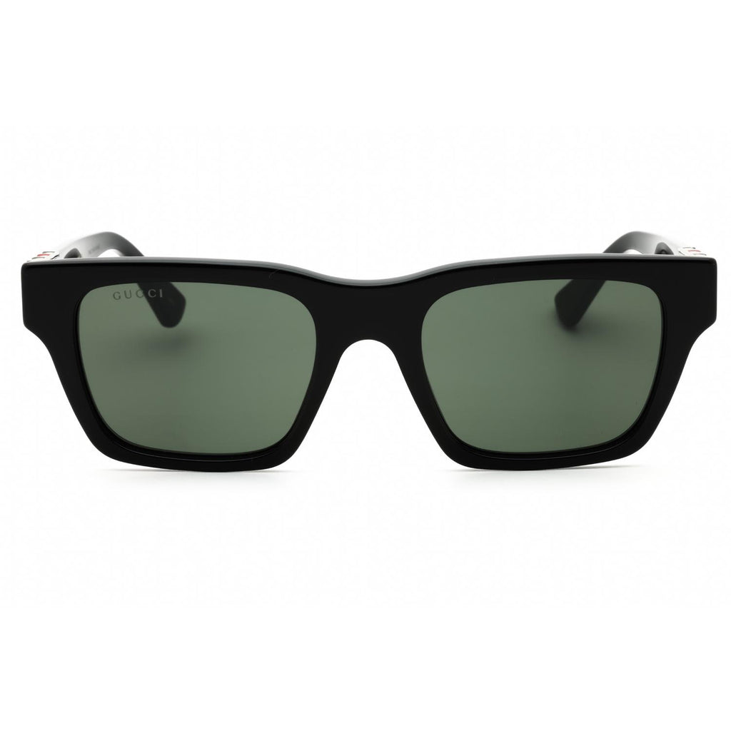 Gucci GG1889S 001 Black Grey Rectangular Men’s Sunglasses