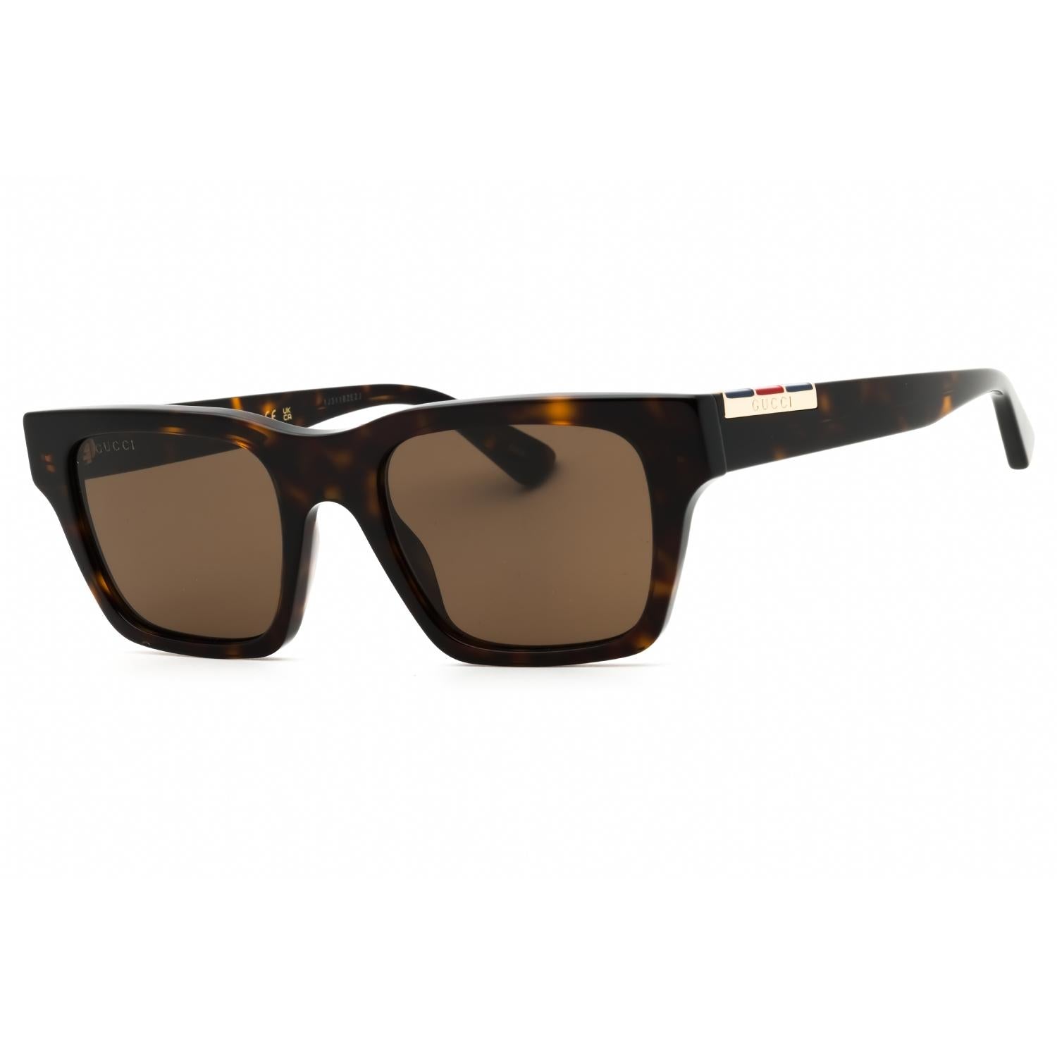 Gucci GG1889S 002 Havana Brown Rectangular Men’s Sunglasses