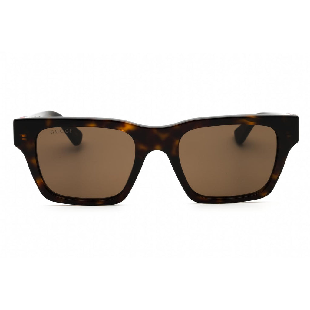 Gucci GG1889S 002 Havana Brown Rectangular Men’s Sunglasses