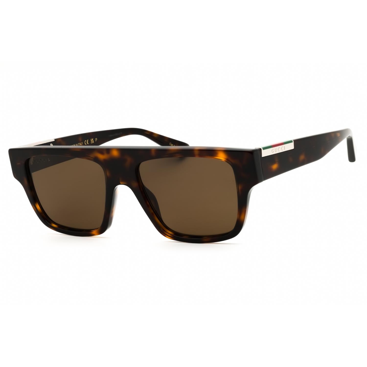 Gucci GG1960S 007 Havana Havana Brown Rectangular Men’s Sunglasses