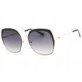 Guess Factory GF0410 Women Oversized Sunglasses Gold / Gradient Smoke