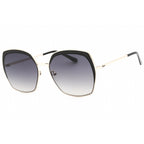 Guess Factory GF0410 Women Oversized Sunglasses Gold / Gradient Smoke