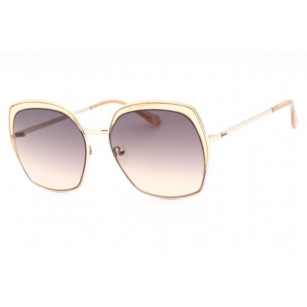 Guess Factory GF0410 Women Oversized Sunglasses Gold / Other / Gradient Brown