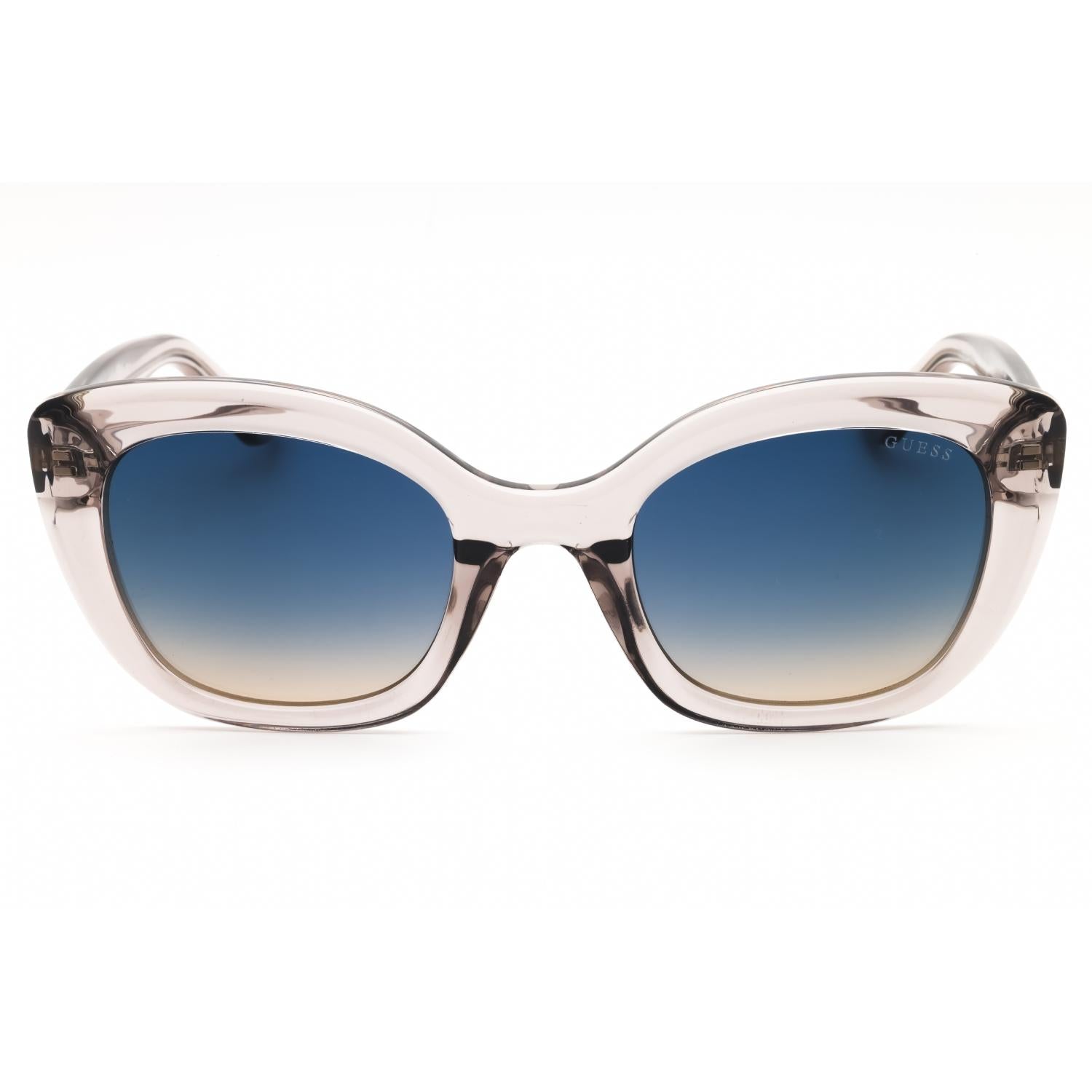Guess GU00196 Women Cat Eye Sunglasses Grey / Gradient Blue