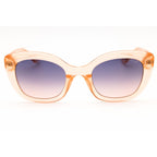 Guess GU00196 Women Cat Eye Sunglasses Orange / Gradient Violet Mirror