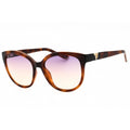 Guess GU7877 Women Round Sunglasses Blonde Havana / Rose Gradient