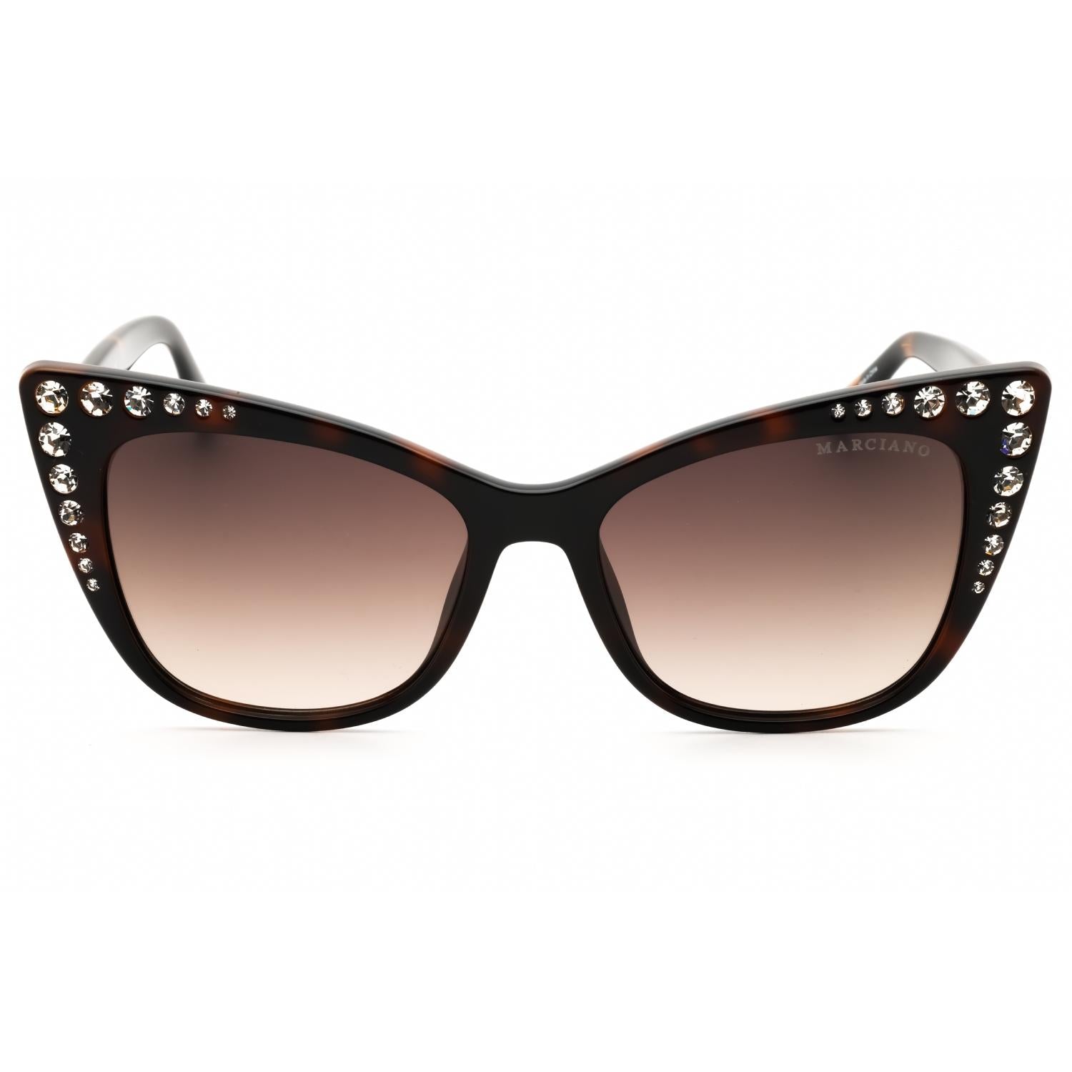 Guess by Marciano GM00000 Dark Havana/Gradient Brown Women's Sunglasses