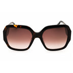 Guess by Marciano GM00014 Dark Havana/Gradient Brown Women's Oversized Sunglasses