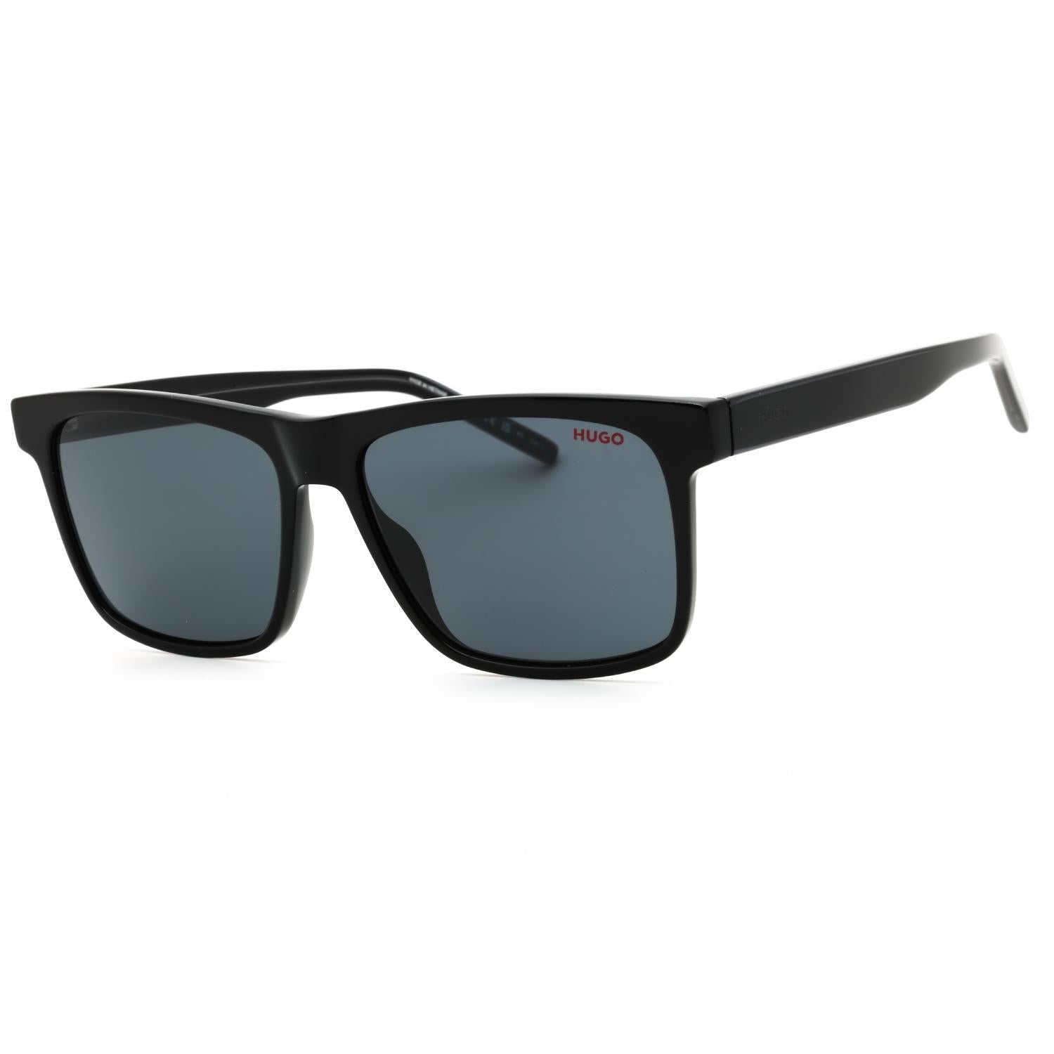HUGO HG 1242/S Men Rectangular Sunglasses Black / Grey