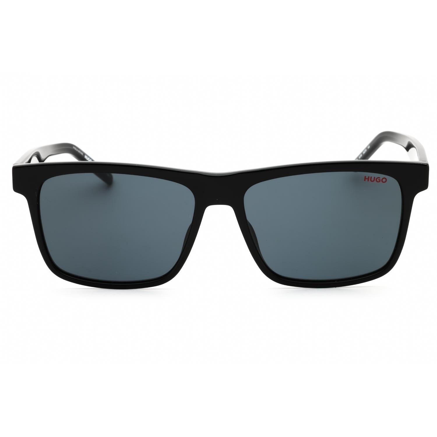 HUGO HG 1242/S Men Rectangular Sunglasses Black / Grey