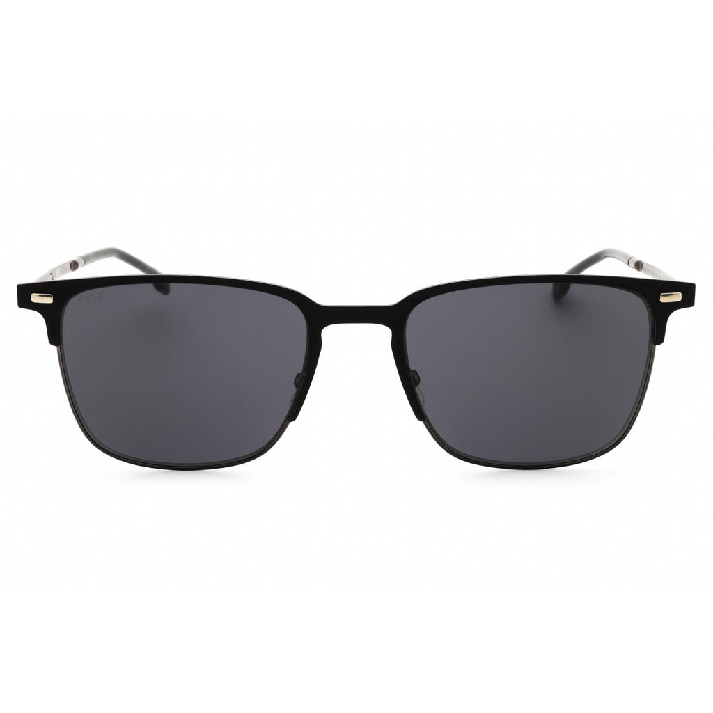 Hugo Boss 1019/S Matte Black IR Gray Blue Lens Sunglasses
