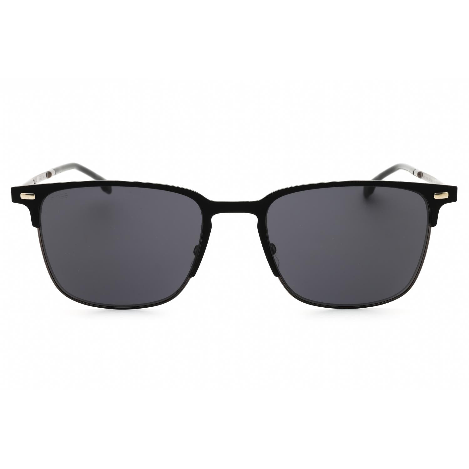 Hugo Boss 1019/S Matte Black IR Gray Blue Lens Sunglasses