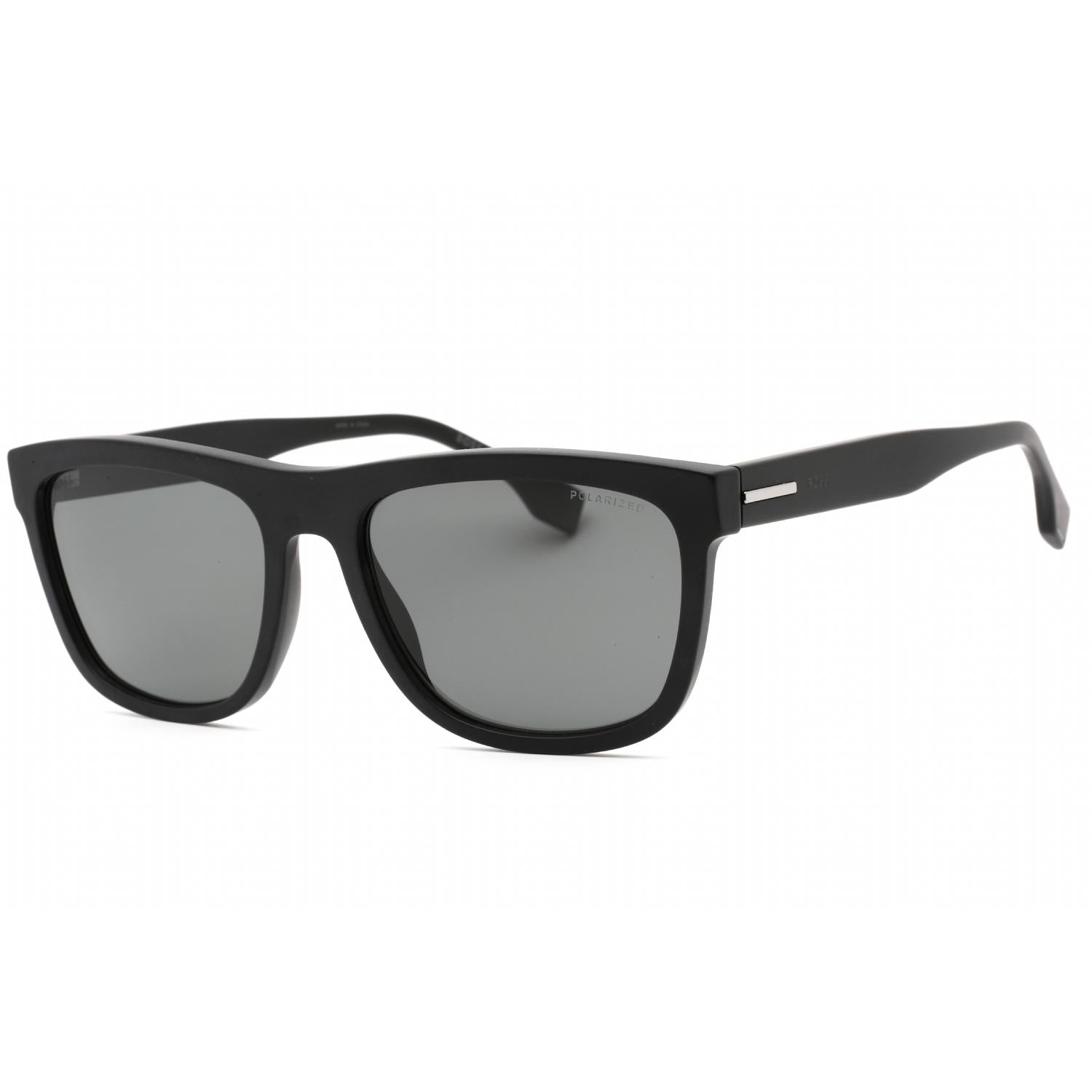 Hugo Boss BOSS 1439/S Men Rectangular Sunglasses Matte Black / Grey PZ