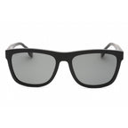 Hugo Boss BOSS 1439/S Men Rectangular Sunglasses Matte Black / Grey PZ