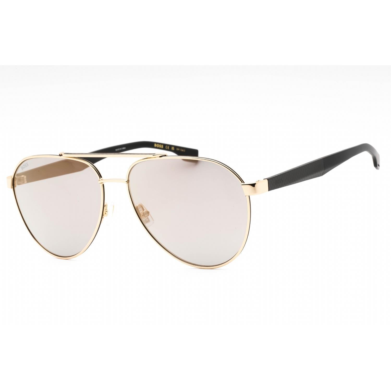 Hugo Boss BOSS 1485/S Men Aviator Sunglasses Gold Black / Gold Anti-Reflex
