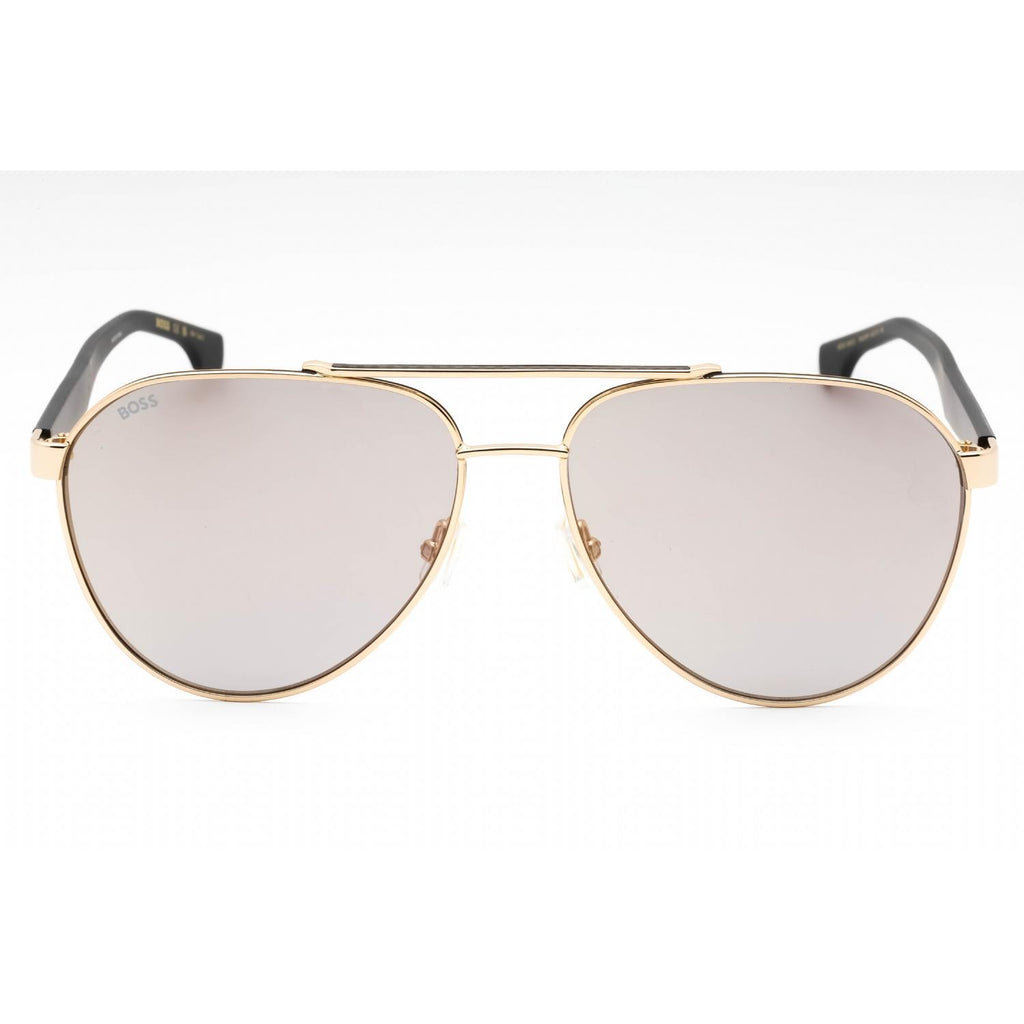 Hugo Boss BOSS 1485/S Men Aviator Sunglasses Gold Black / Gold Anti-Reflex