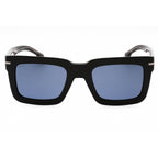 Hugo Boss BOSS 1501/S Men Rectangular Sunglasses Black Pattern Black / Blue