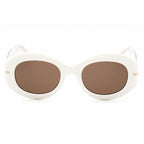 Hugo Boss BOSS 1521/S Women Oval Sunglasses Ivory / Brown