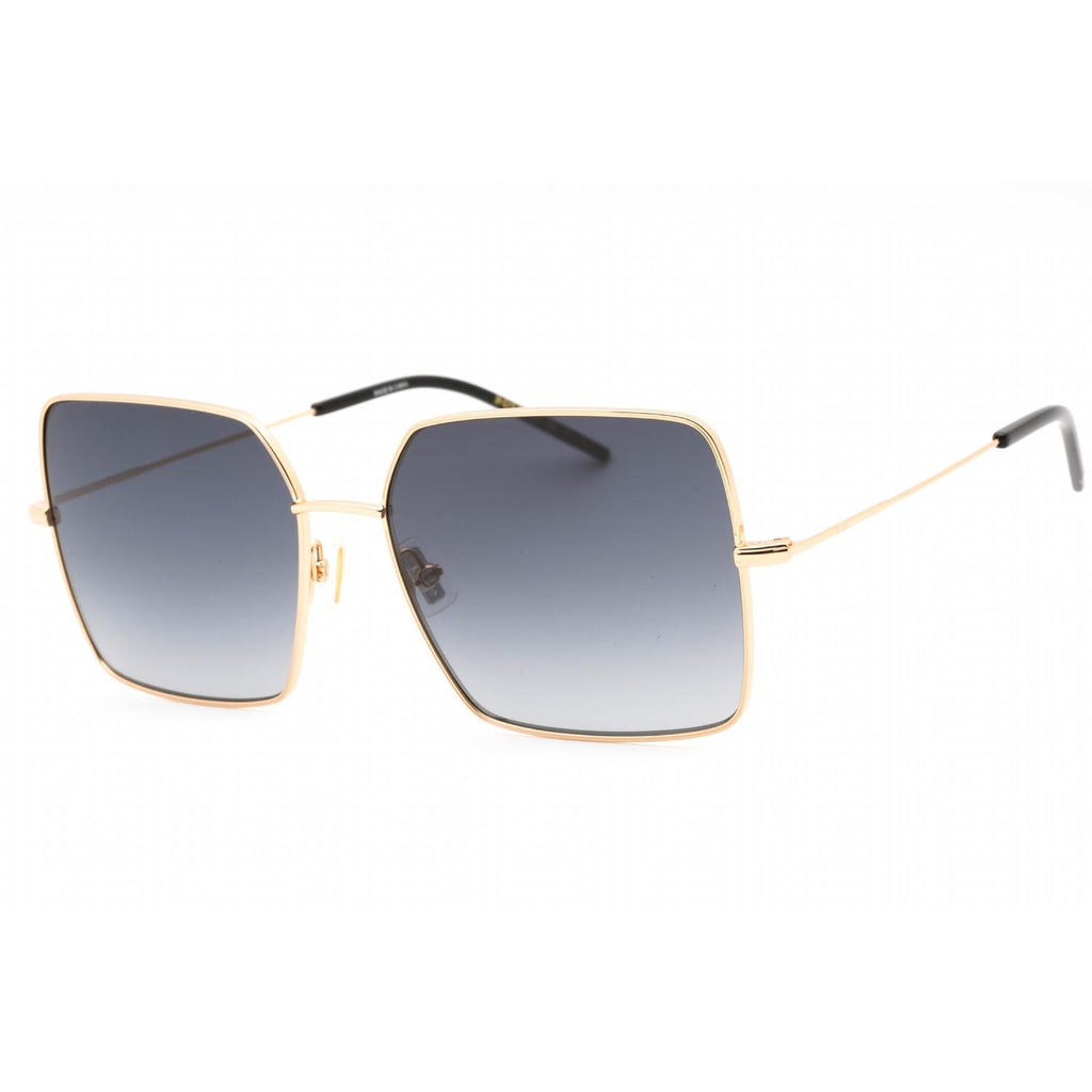 Hugo Boss BOSS 1531/S Women Rectangular Sunglasses Rose Gold / Dark Grey SF