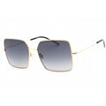 Hugo Boss BOSS 1531/S Women Rectangular Sunglasses Rose Gold / Dark Grey SF