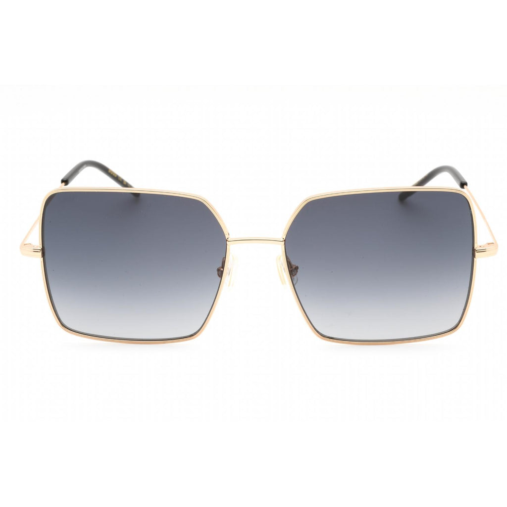 Hugo Boss BOSS 1531/S Women Rectangular Sunglasses Rose Gold / Dark Grey SF