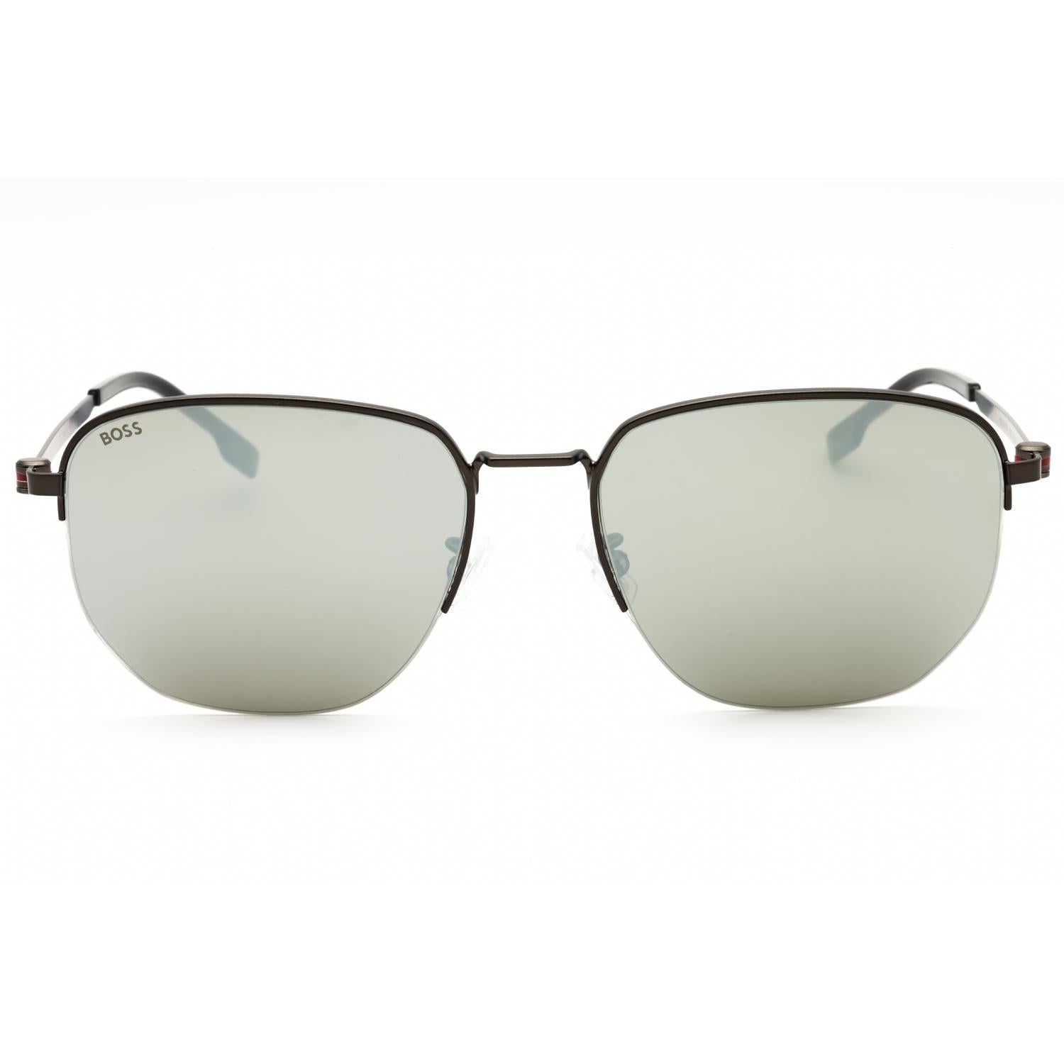 Hugo Boss BOSS 1538/F/SK Matte Dark Ruthenium Silver SP Sunglasses