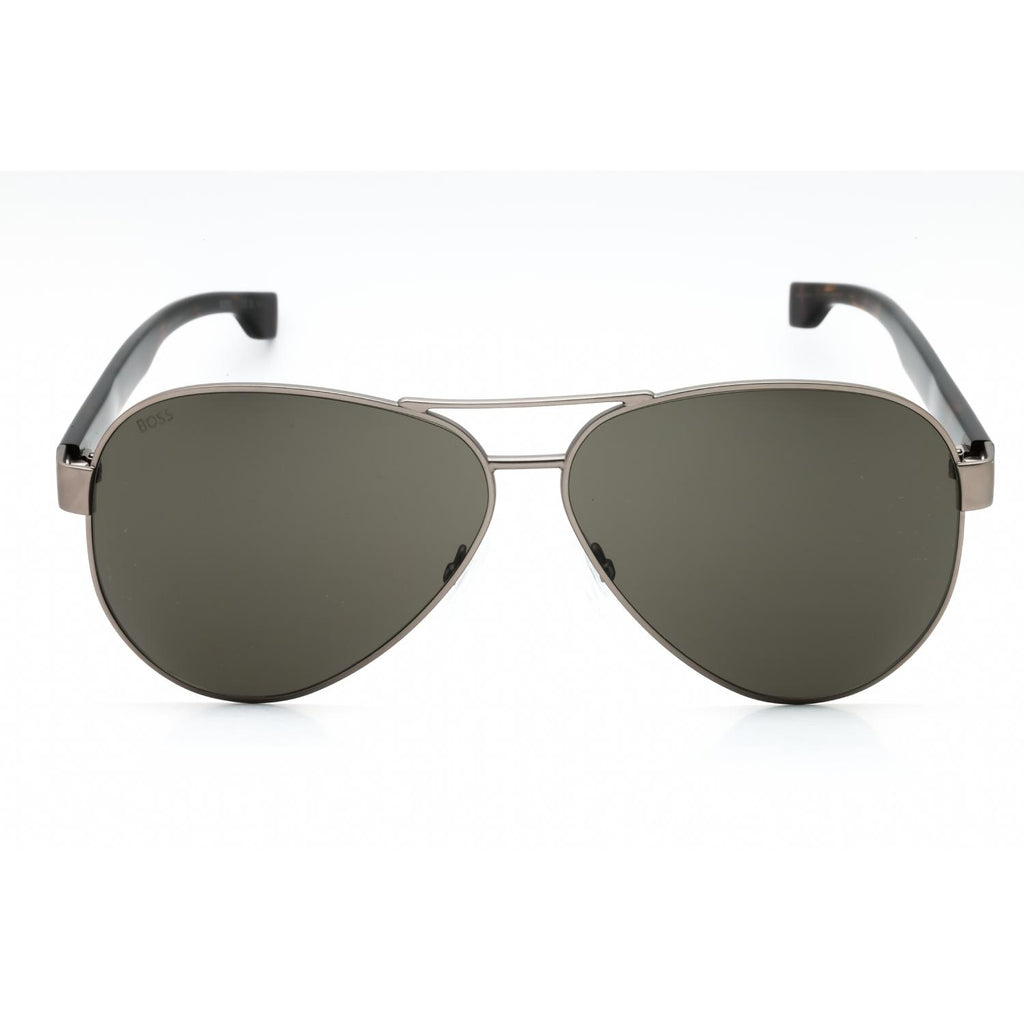 Hugo Boss BOSS 1560/O/S Matte Ruthenium Brown Lens Sunglasses