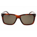 Hugo Boss BOSS 1598/S Men Rectangular Sunglasses Brown Horn / Grey