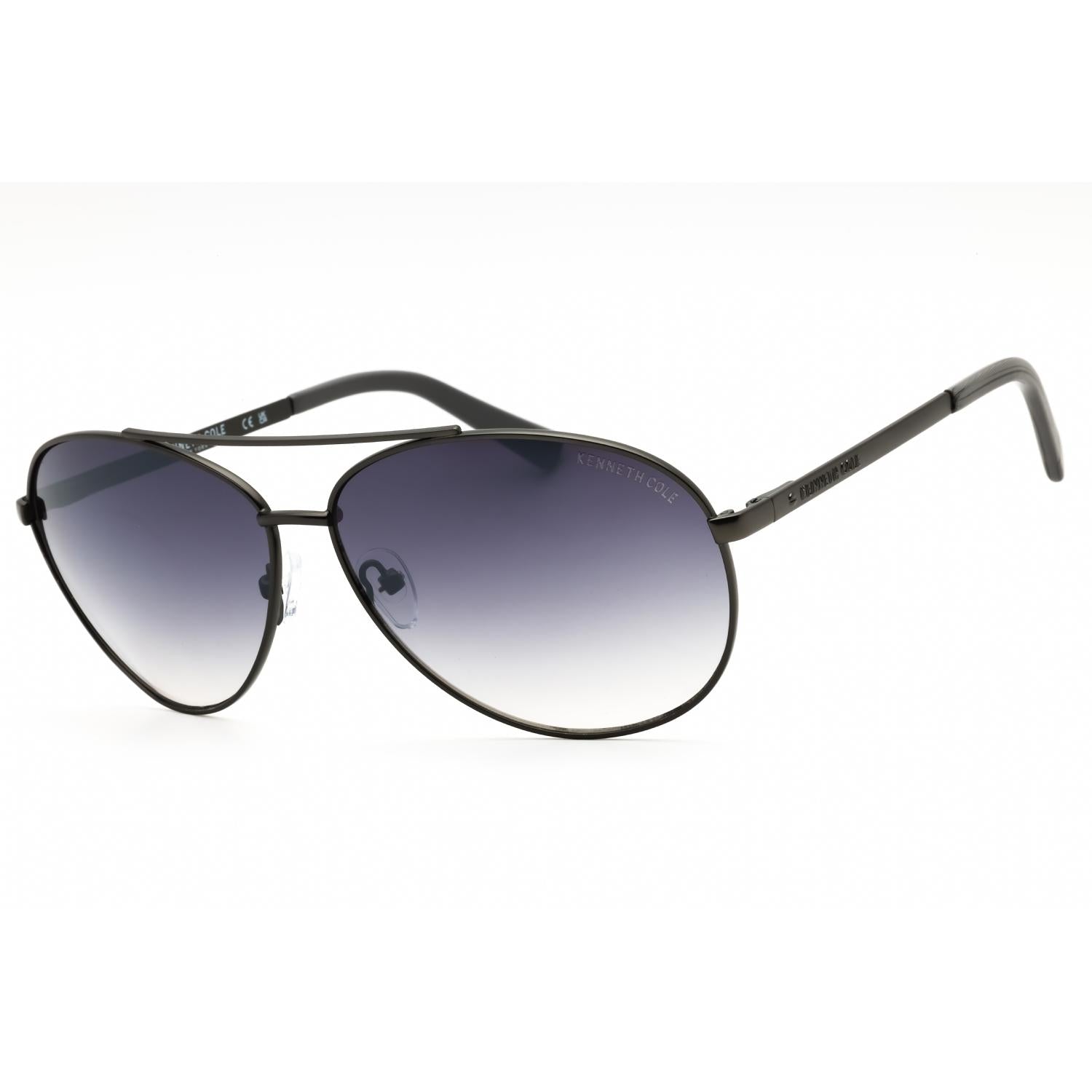 Kenneth Cole New York KC00033 matte gunmetal  / smoke mirror
